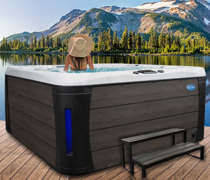 Calspas hot tub being used in a family setting - hot tubs spas for sale Sunnyvale