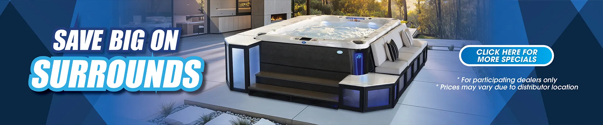 Calspas hot tub being used in a family setting - Sunnyvale
