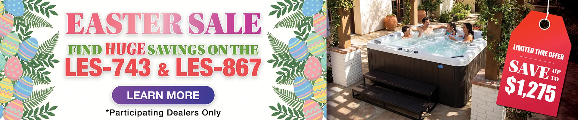 Calspas hot tub being used in a family setting - Sunnyvale