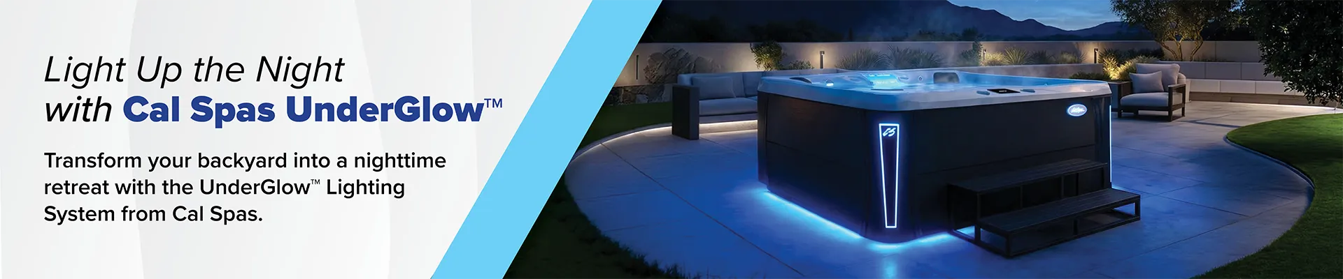 Calspas hot tub being used in a family setting - Sunnyvale